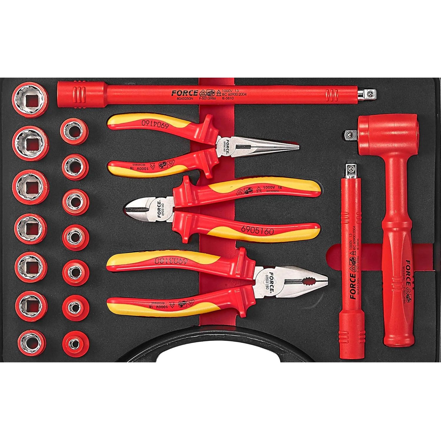 Juego de Herramientas Aisladas– Kit Electricista 31 Piezas