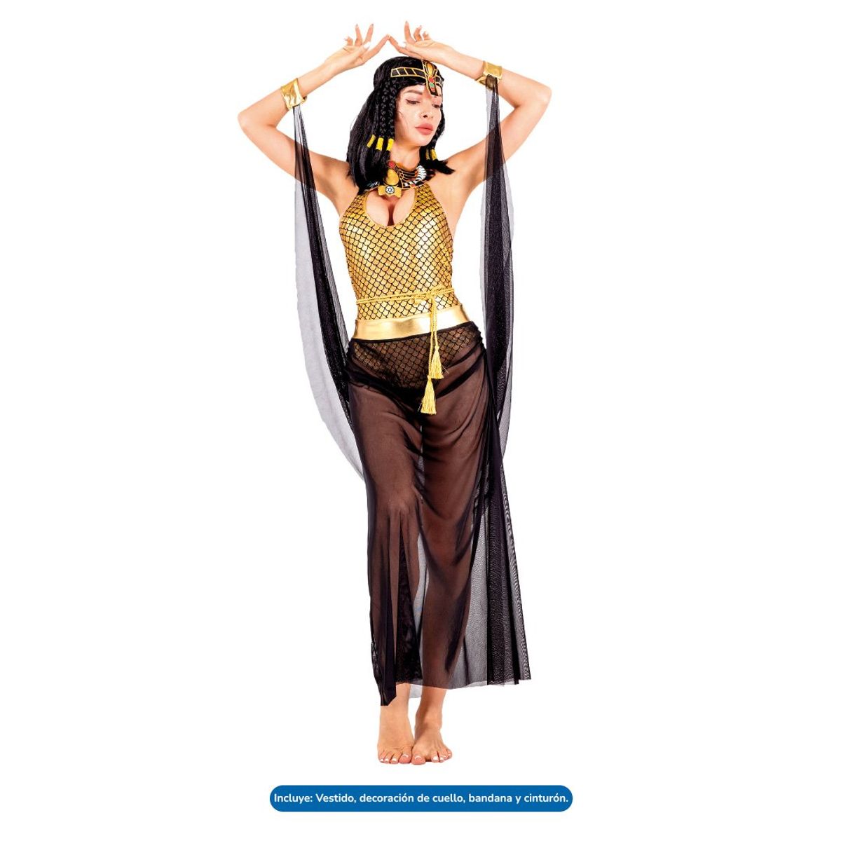 GENERICO - TRAJE ADULTO CLEOPATRA XL