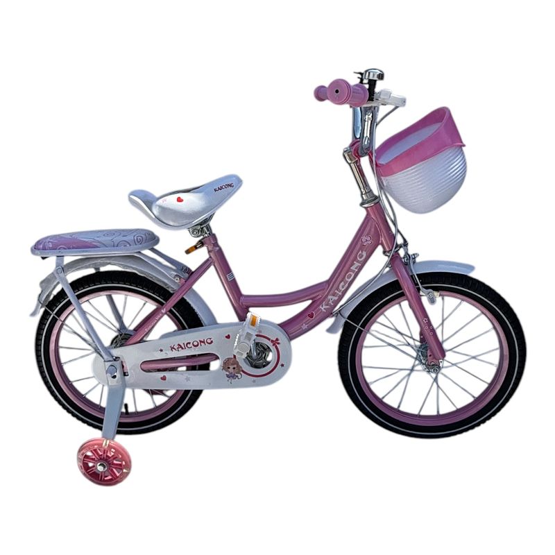 GENERICO - Bicicleta Infantil Aro 16 Rosa