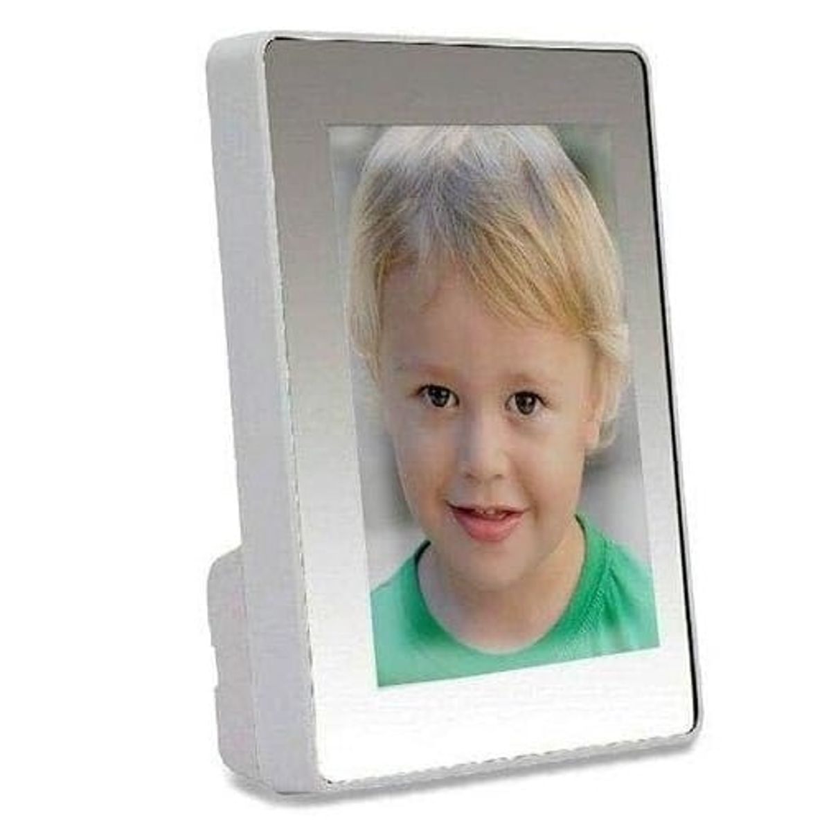 GENERICO - Marco de Espejo LED 17 x 22 cm con Luz y Puerto USB.