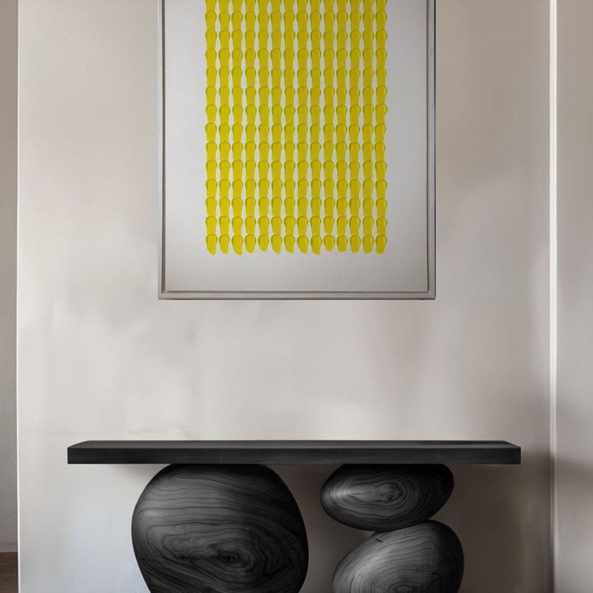 GENERICO - Cuadro decorativo Amarillo 90x70