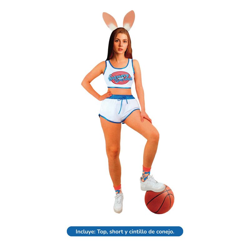 GENERICO - TRAJE ADULTO CONEJITA BASKET S