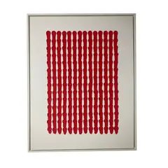 GENERICO - Cuadro decorativo Rojo 90x70