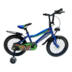 GENERICO - Bicicleta Infantil Aro 16 Azul