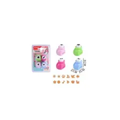 GENERICO - Perforadora Redonda Con Forma 4 Pcs 2x3x3 Cm