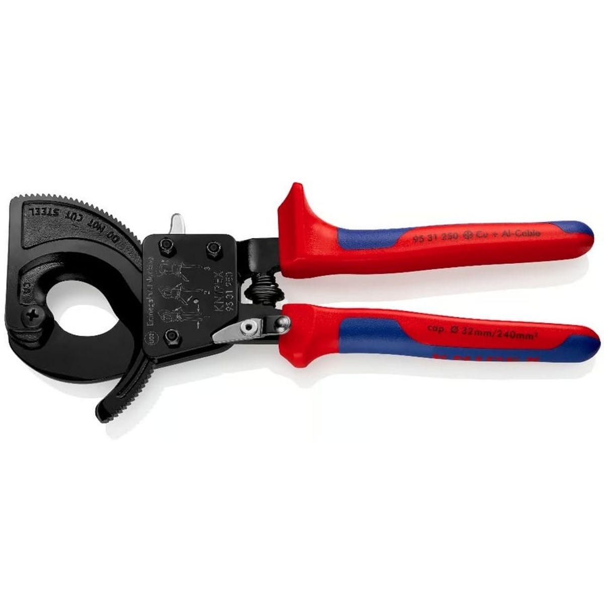 GENERICO - Alicate Corta cable 10” Profesional 9531250 Knipex