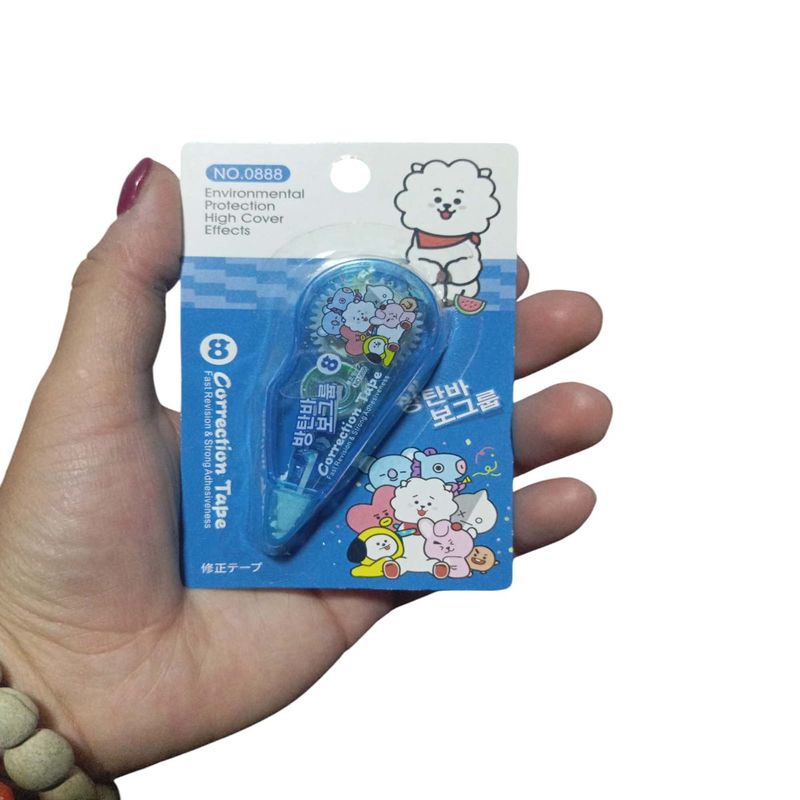 GENERICO - Correction Tape Cinta Diseño Bts21