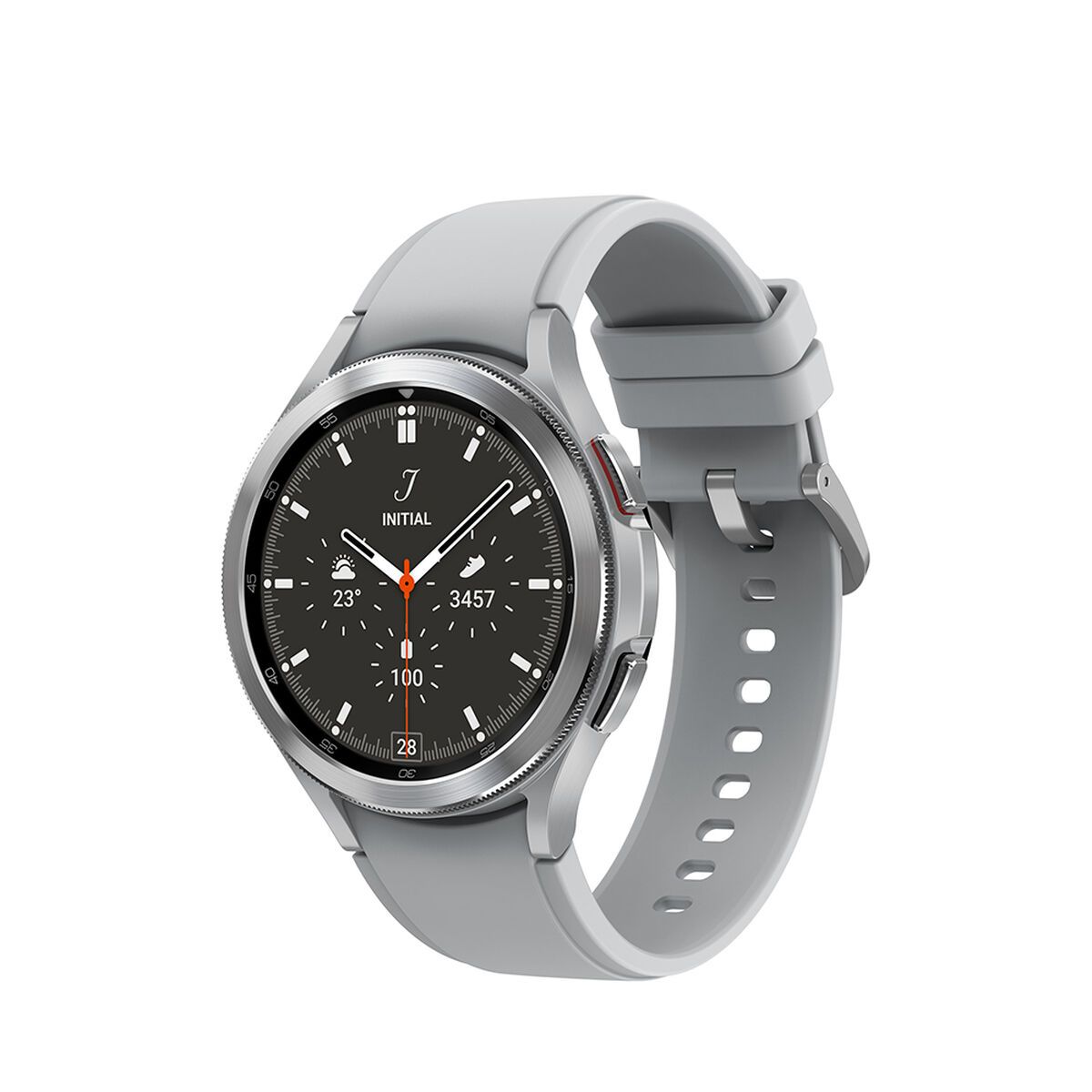 SAMSUNG - Samsung Galaxy Watch4 Classic 42 mm - Plateado - Reacondicionado