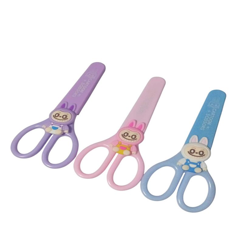 GENERICO - Tijeras Kawai Para Niños Labubu