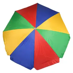 OEM - SOMBRILLA 240 MTS DIAMETRO PLAYA CAMPING COLORES VARIADOS