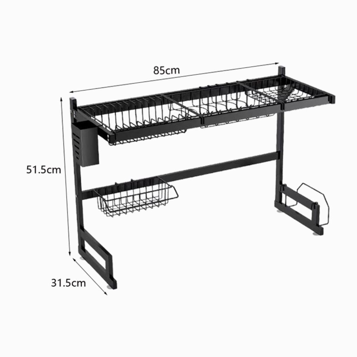 ACTUAL - Seca Platos Rack Escurridor Para Lavaplatos Funcional y Elegante