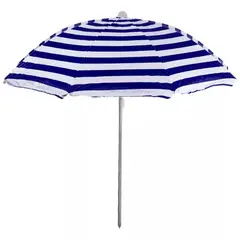OEM - SOMBRILLA 240 MTS DIAMETRO PLAYA CAMPING DISEÑO RAYAS