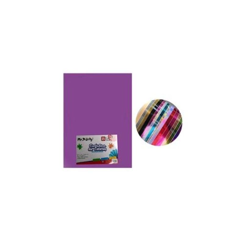 GENERICO - Cartulina Fuscia 50x70cm 25pcs