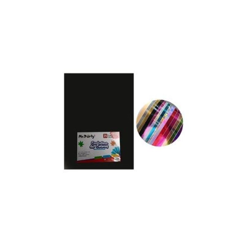 GENERICO - Cartulina Negro 50x70cm 25pcs