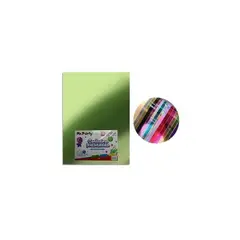GENERICO - Cartulina Metalizada Verde 50x70cm 20pcs