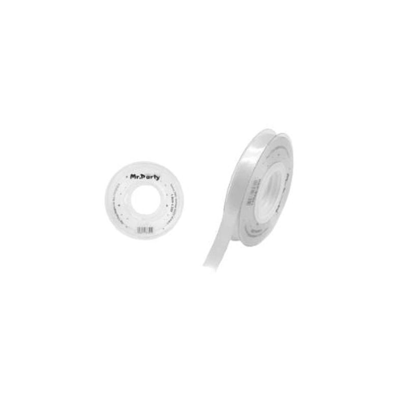 GENERICO - Cinta De Raso 1cm 25Y Blanca