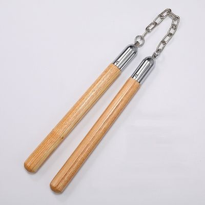Imagen 2 del producto Nunchakus De Madera Maciza Entrenamiento De Artes Marciales
