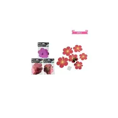 GENERICO - Adornos Decorativos Flores Color Aleatorio 6pcs