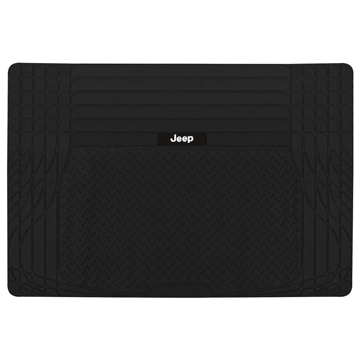 GENERICO - Piso Goma Maleta Maletero Con Marca Jeep Para Vehiculos