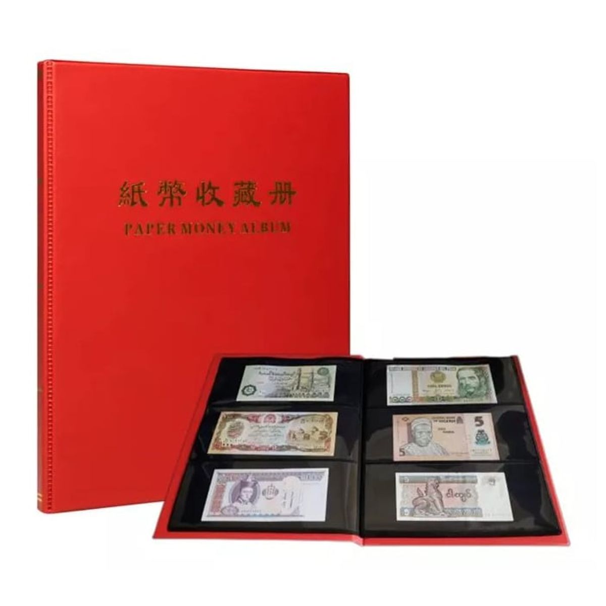 KUANGYE - Álbum De 60 Bolsillos, Soporte Para Coleccionar Billetes