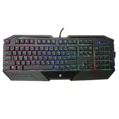 HP - Teclado Gamer Rgb k110