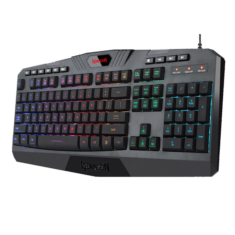 REDRAGON - REDRAGON TECLADO GAMER HARPE RGB K503A-RGB-SP