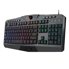 REDRAGON - TECLADO GAMER HARPE RGB K503A-RGB-SP