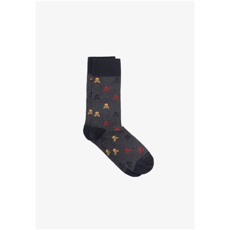 SCALPERS - Calcetines Calaveras Grey
