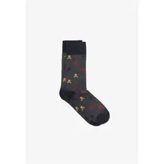 SCALPERS - Calcetines Calaveras Grey
