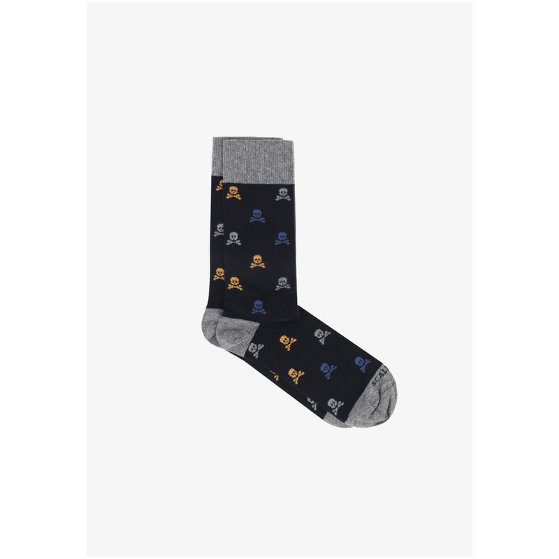 SCALPERS - Calcetin Calavera Navy
