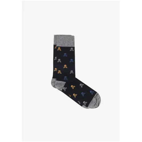 SCALPERS - Calcetin Calavera Navy