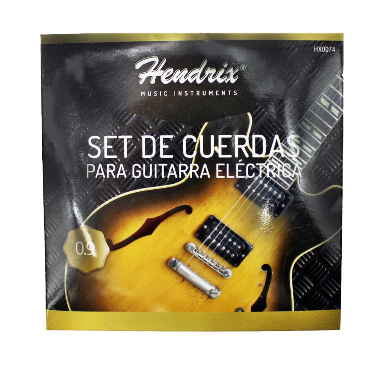 HENDRIX - Set De Cuerdas Para Guitarra Eléctrica Espesor 0.9 - SC