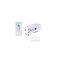 GENERICO - Corchetera Morado Pastel 12x 5x 2 5 Cm