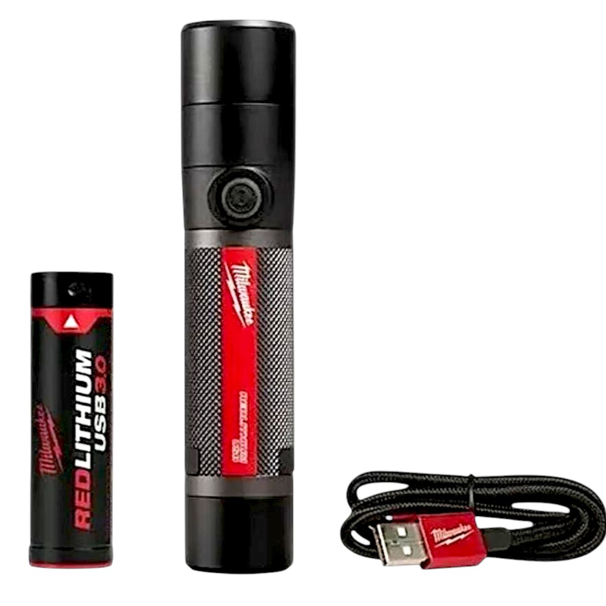 MILWAUKEE - Linterna portatil Recargable Milwaukee 800 Lúmenes USB