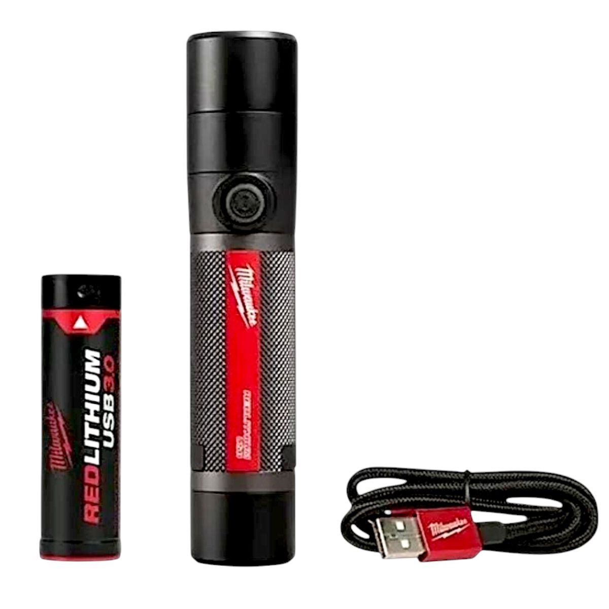 MILWAUKEE - Linterna portatil Recargable Milwaukee 800 Lúmenes USB