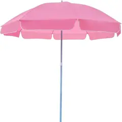 OEM - SOMBRILLA RECLINABLE 2 MTS DIAMETRO PLAYA CAMPING DISEÑO UNICOLOR