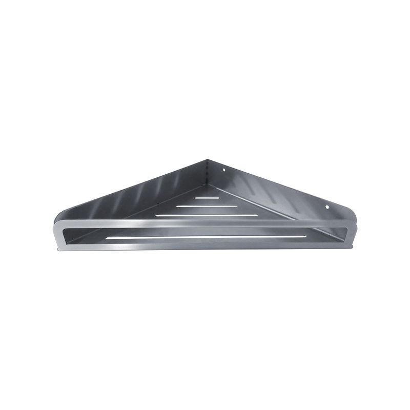 DULOX - REPISA BAÑO TRIANGULAR ACERO INOXIDABLE 32,5 CM