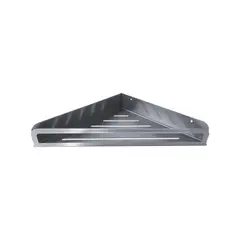 DULOX - REPISA BAÑO TRIANGULAR ACERO INOXIDABLE 32,5 CM