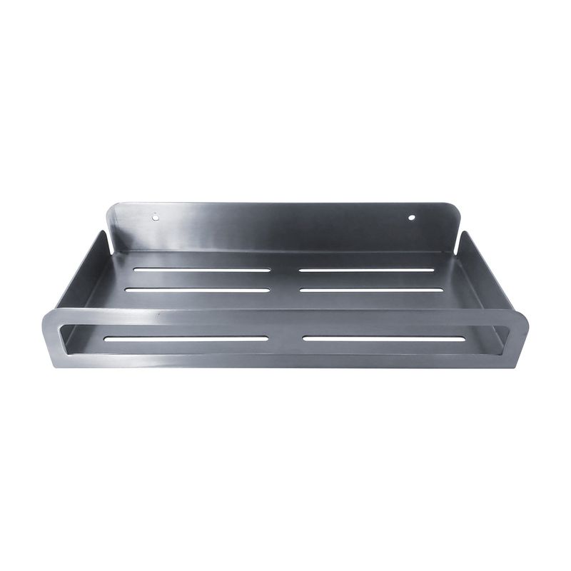 DULOX - REPISA BAÑO RECTANGULAR ACERO INOXIDABLE 25 CM