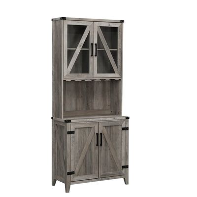 Imagen 2 del producto Vitrina 4 Puertas Grey Wash