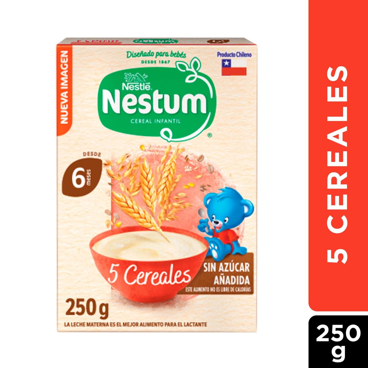 NESTUM - Cereal Infantil Nestum® 5 Cereales 250g