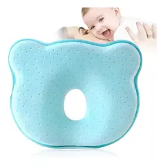 OFERTABKN - Almohada Para Bebé Cojín Anti-plagiocefalia Cabeza Plana-