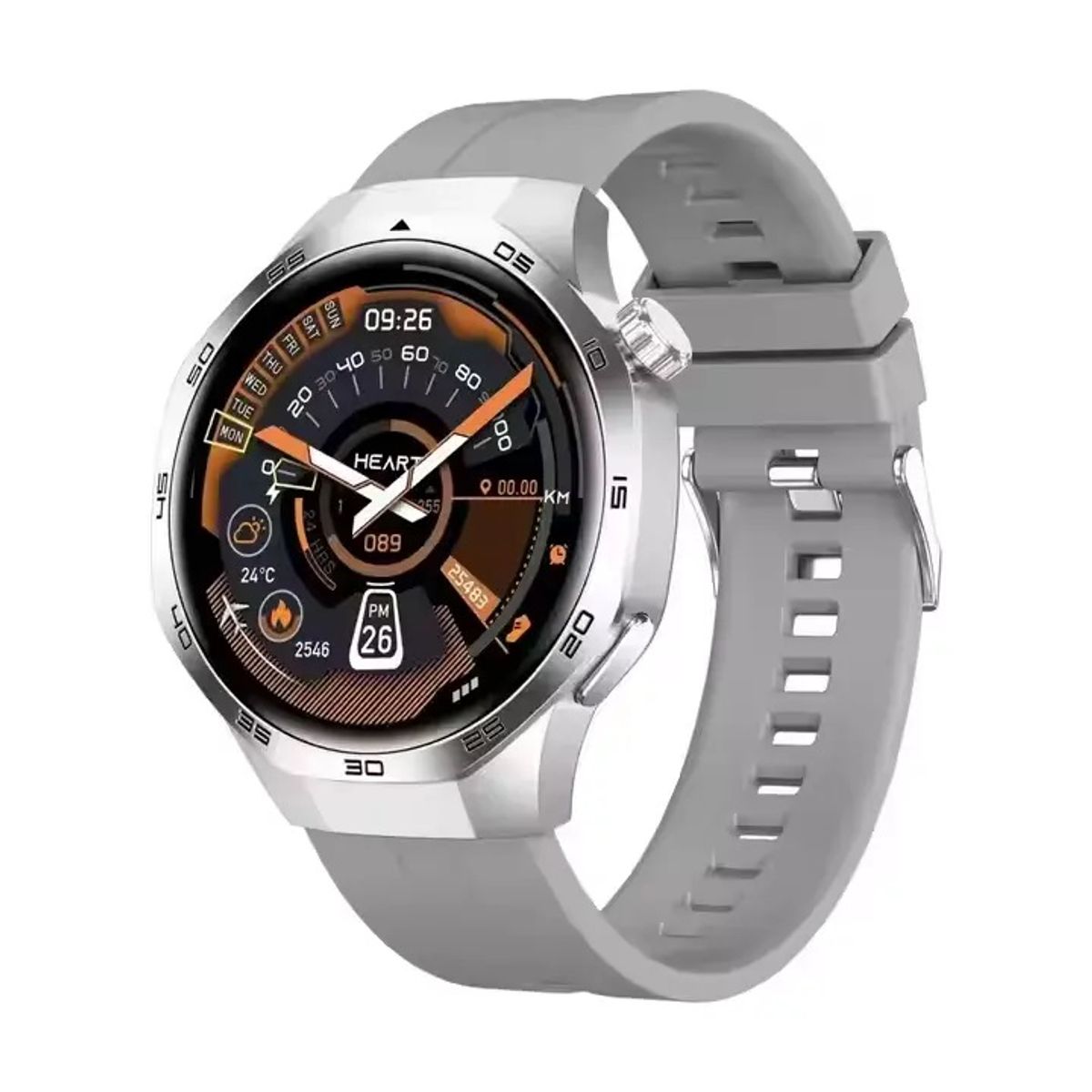 STARTECHOFFICE - Smartwatch GT5 Deportivo Multifuncional Compatible IOS Android IP68 Notificaciones y Salud