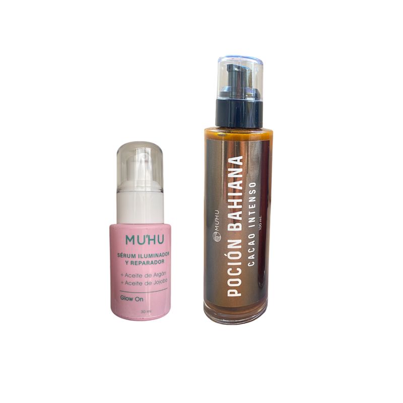 MUHU - Kit Glow Tan Cacao