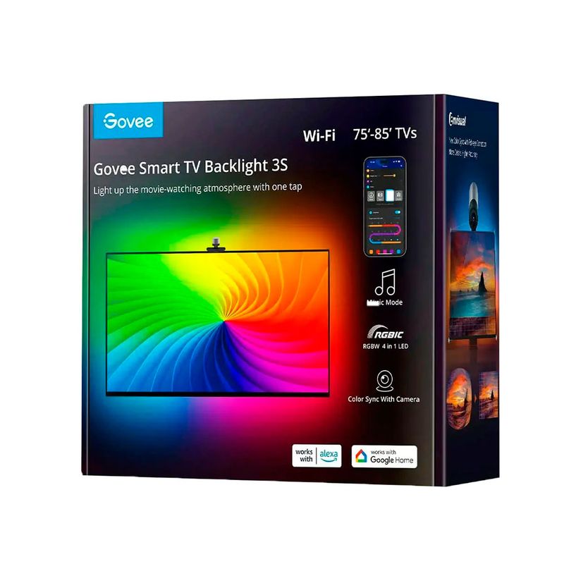 GOVEE - Retroiluminación Smart TV 3S 75-85 Govee