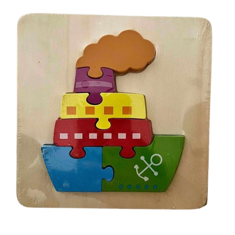 GENERICO - Encaje maderas didactico para niños