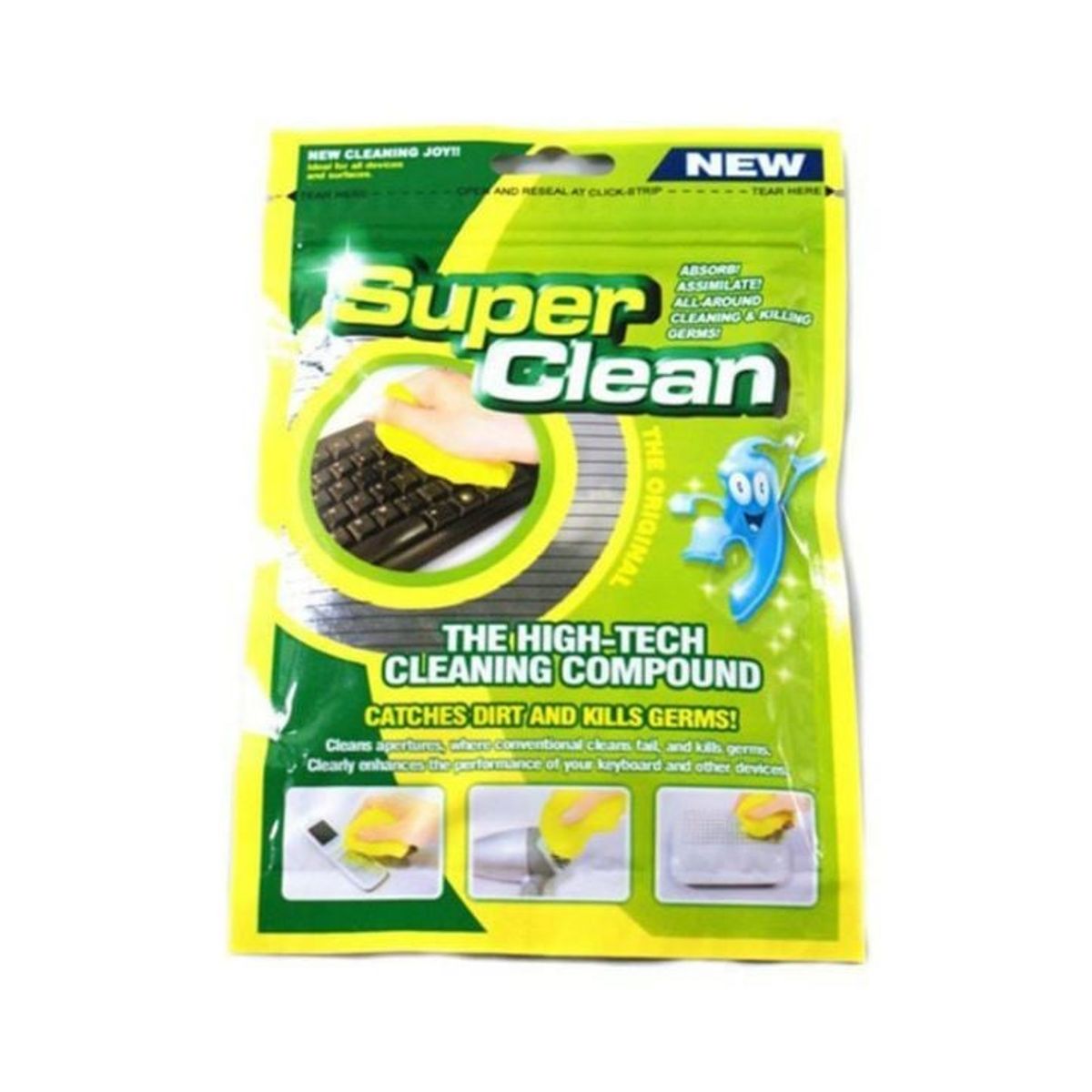 GENERICO - Gel Silicona Limpieza De Suciedad Teclado Y Otros