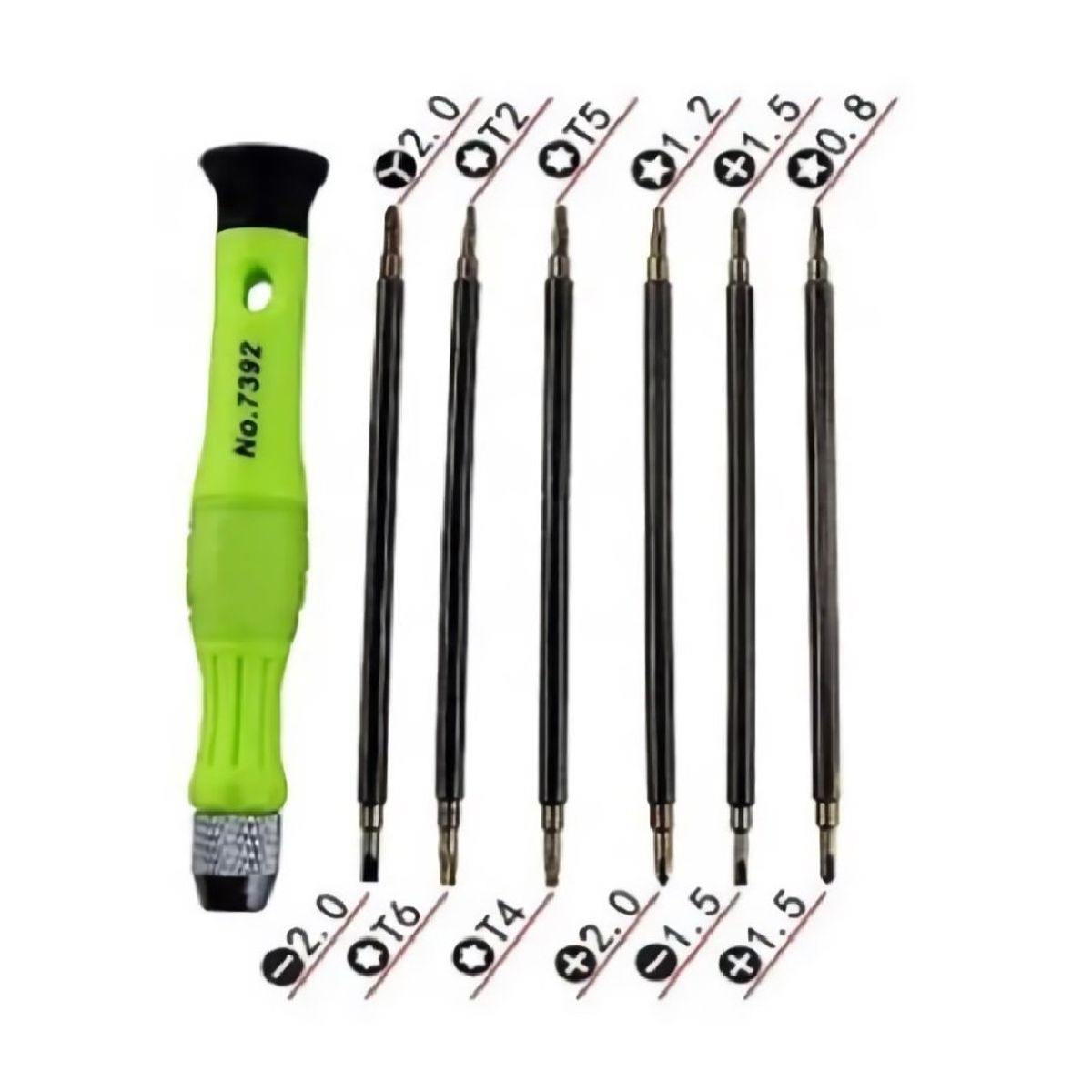 GENERICO - Desatornilladores Precisión Set Kit Juego Celular