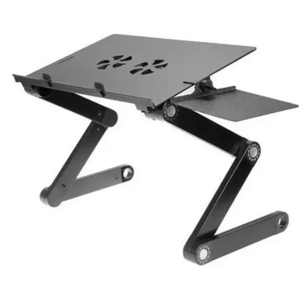 GENERICO - Mesa para notebook plegable con 2 ventilador y mousepad