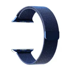 MACERATTA - Correa Magnética De Acero Para Apple Watch 42mm Azul